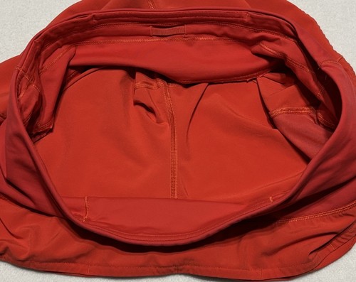 Lululemon Speed Up Short Long *4" Updated Fit Carnation Red Women Size 10 W7AYMT - Picture 8 of 12
