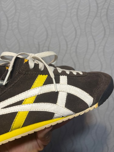 Asics Onitsuka Tiger Mexico 66 Vintage 90's Men's Brown Suede Sneakers US7,5 - Picture 10 of 12