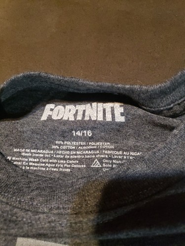 T-shirt Fortnite grigio erica taglia 14/16 - Foto 2 di 5