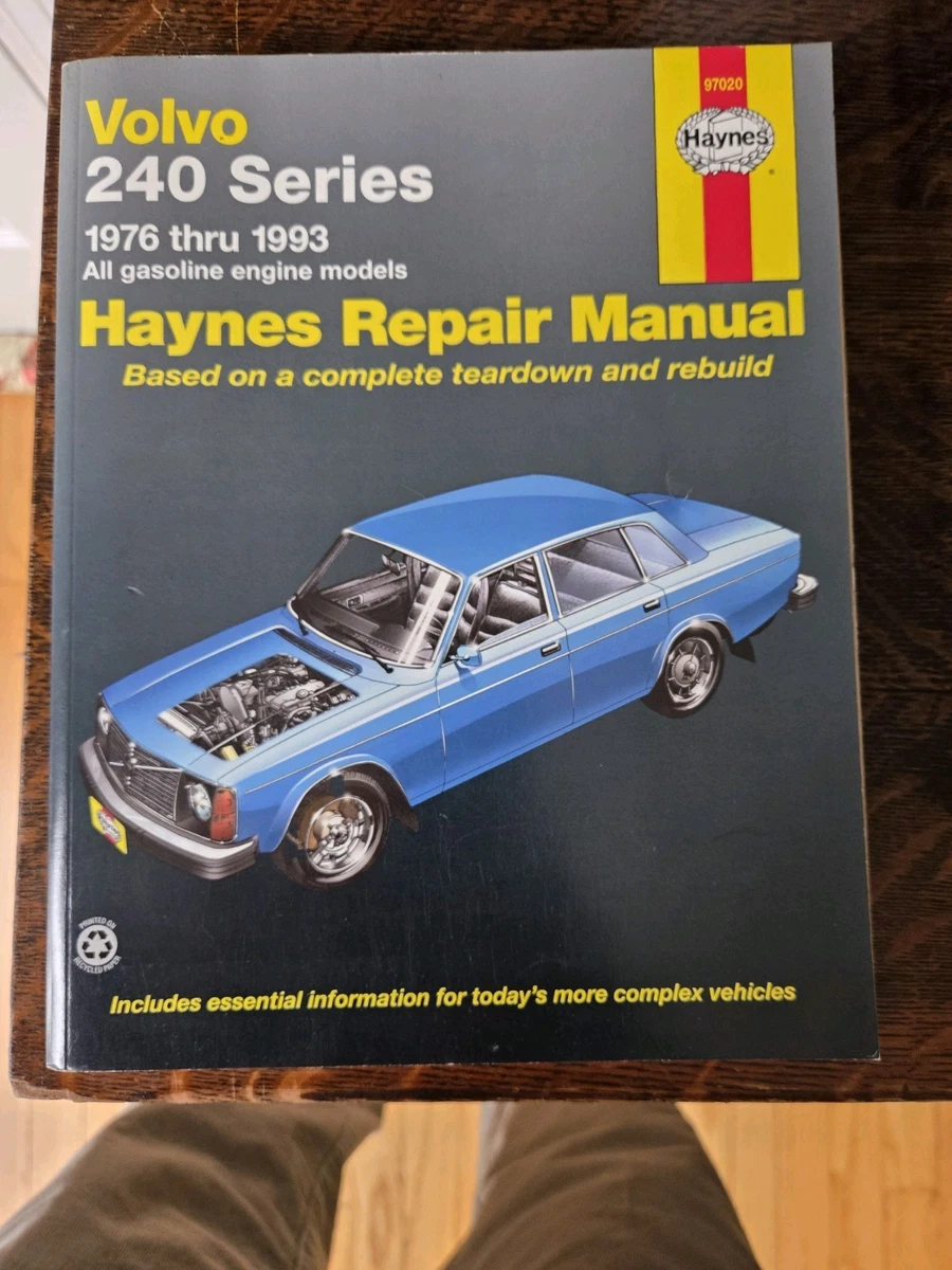 Repair Manuals & Literature for 1993 Volvo 240 for sale | eBay
