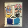 2024 Panini Contenders Rookie Dual Swatches DS-15 Blake Corum Jonathon Brooks