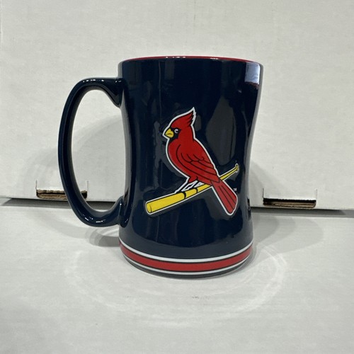 St Louis Cardinals Coffee Mug Blue Design 15oz MLB Tea Cup