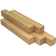 Lot of White Limba Pen Blank 3/4x 5 & 3/4x 6 Woodturning Block- Free US Shipping