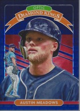 2020 Donruss Optic Pandora Blue #15 Austin Meadows DK /99 - BB