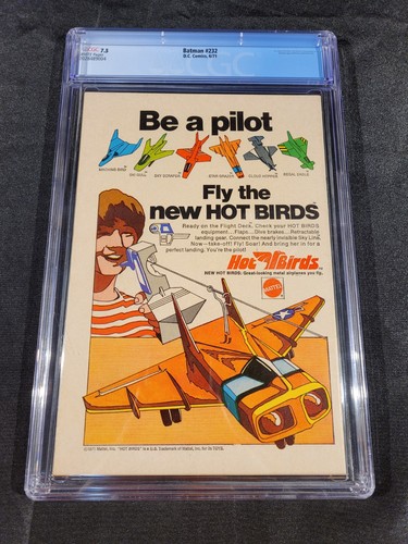 Batman #232 - D.C. Comics, 1971 - CGC 7.5 White Pages - 1st App. Ra's Al Ghul - Picture 2 of 7