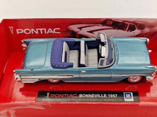 City Cruiser Collection 1/43 - Pontiac Bonneville 1957 - Diecast New Ray - Boxed - Bild 3 von 8