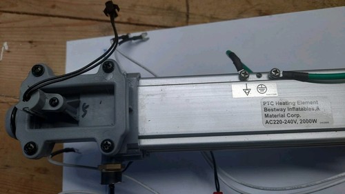Lay-z-spa the New S100102 .Metal Heater Element black seals fitted.with pipes on - Picture 7 of 14