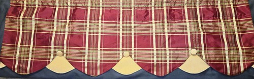 2 Karo/Stange Taschenvolants von Country Vorhänge ©️ The Vermont County Store - Bild 2 von 11