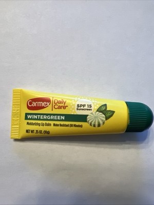 Carmex daily care Wintergreen SPF 15 - Brand New - No Box