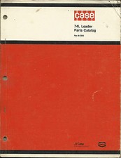 CASE 74L LOADER PARTS CATALOG 