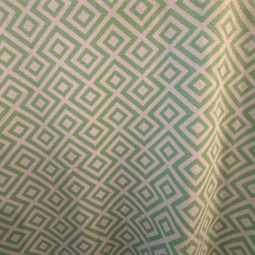 Sport Haley Women's Green Geometric Print Polo Shirt. SZ XL. - Picture 5 of 6