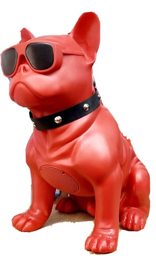 bluetooth speaker Big DOG WIRELESS USB FM RADIO RECHARGEABLE 4lb - Picture 2 of 7