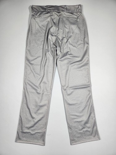 ALLESON Mens Warp Knit Wide Leg Baseball Pants | Gray FL Large | PWRPP NEW - Picture 2 of 3