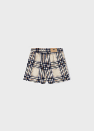 PANTALONCINO SHORT BAMBINA MAYORAL 4214 BLU ORIGINALE AI 2024 - Picture 3 of 4
