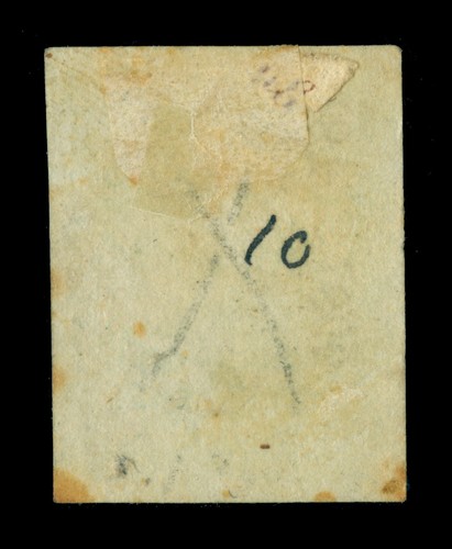 MEXICO 1865 Eagle 4r green - MEXICO 187 - dist. ovpt Sc#24 mint MH VF-XF - Picture 2 of 2