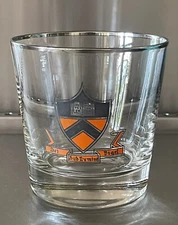 Vintage Princeton University Low Ball Bar Glass