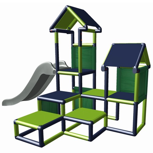 Torre de Escalada 6458 Gesa con Tobogán Para Niño Pequeño Con Kriechtunnel Mas - Imagen 2 de 10