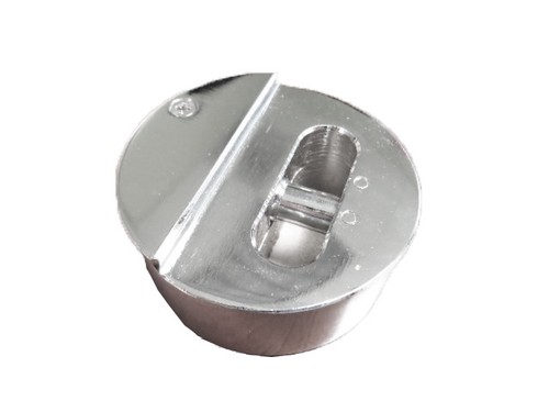 4PCS Hidden Shackle Hockey Puck Round Padlock van trailer door lock 2-7/8" 73mm - Picture 3 of 4