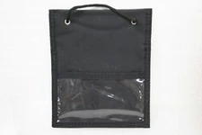 ADVANTUS CORP CREDENTIAL HOLDER no. 75413 2 sided with pouch & zipper One Pouch