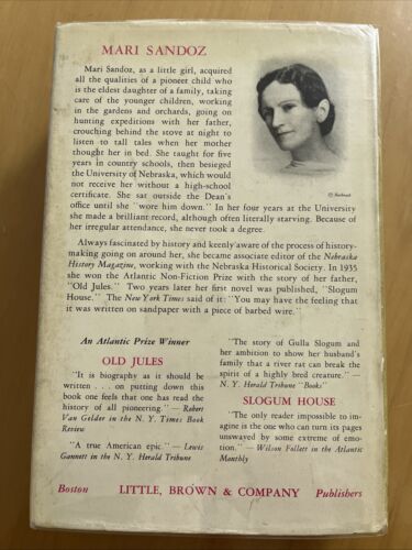 Hauptstadt, Mari Sandoz, 1939 1. Auflage Hardcover Schutzumschlag - Bild 2 von 22