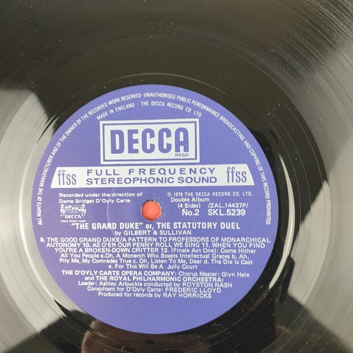 Gilbert And Sullivan - The Grand Duke Or The Statutory Duel 33 RPM Double LP - Picture 7 of 11
