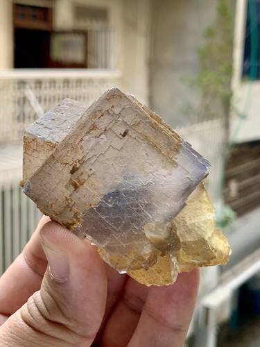 Magnificent Rainbow cubic terminated fluorite @ Pakistan - Picture 2 of 11
