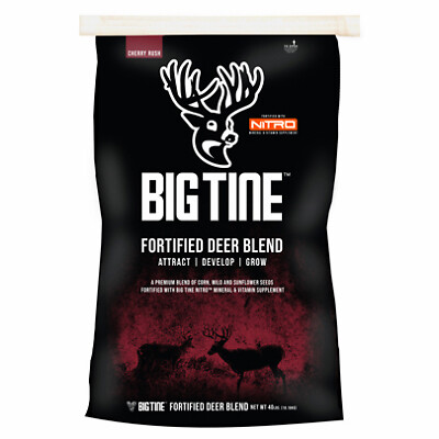 Big Tine BT40 Fortified Deer Food Blend, 40-Lbs. - Quantity 1 - Picture 1 of 2