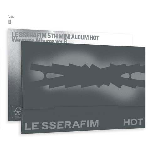 K-POP LE SSERAFIM 5º Mini Álbum LO ÚLTIMO Álbumes Weverse Tarjeta Fotográfica 10p + Guía + REGALO - Imagen 11 de 11