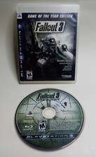 Fallout 3 Game of the Year Edition (Sony PlayStation 3, 2009) Tested & Works