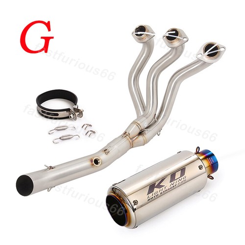 For Yamaha MT-09 FZ09 XSR900 FJ09 Full Exhaust System Header Pipe 51mm Muffler - Bild 11 von 12