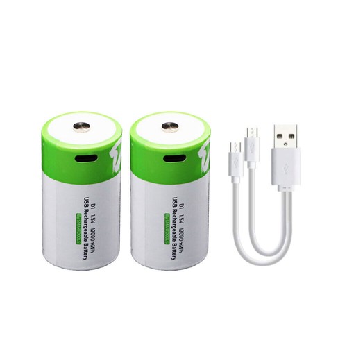 USB AA AAA 9V C D batteria ricaricabile agli ioni di litio 1,5V caricatore rapido tipo C lotto - Foto 37 di 50