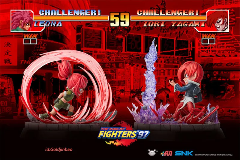 The King of Fighters 97 Iori Yagami Combos 