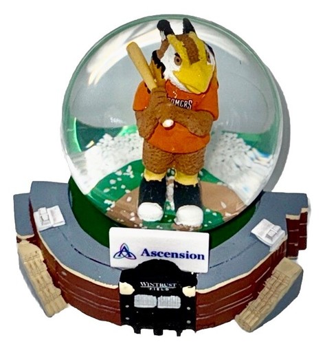 Schaumburg Boomers Snow Globe Give-A-way Minor league Baseball COOP SGA NUOVO - Foto 6 di 12