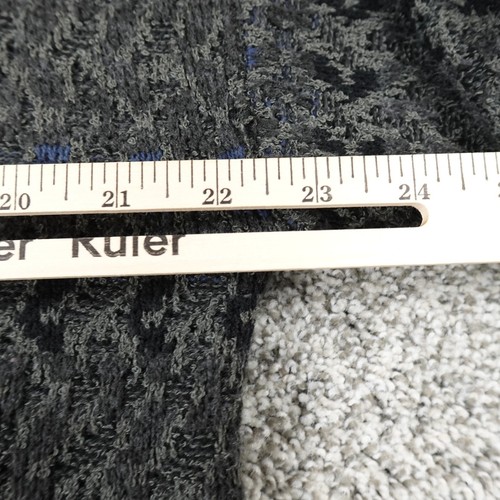 VTG Jantzen Sweater Mens Large Gray Blue Ragg Marl Cosby Grandpa Sweatshirt Dad - Picture 10 of 12