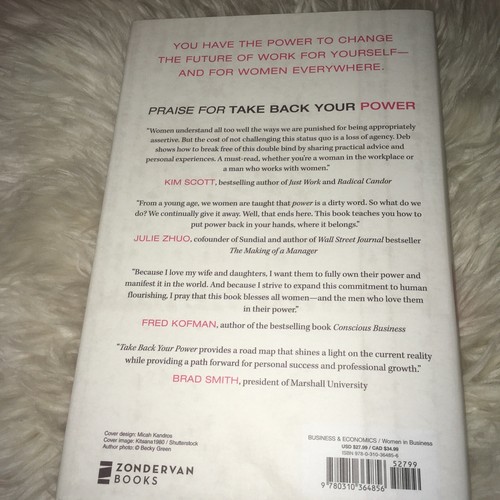 Take Back Your Power: 10 New Rules for Women at Work HARDCOVER – August 9, 20... - Picture 3 of 5