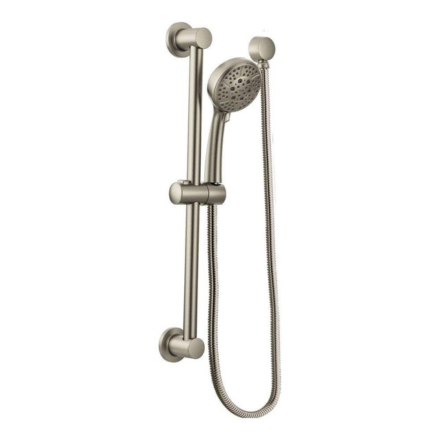 Moen 3669EPBN 4-Spray 4 in. Eco-Performance Handheld Handshower with Slidebar