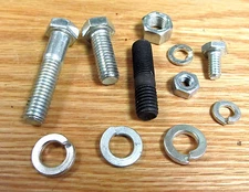 1957 CHEVY STARTER MOTOR MOUNTING BOLT KIT , new