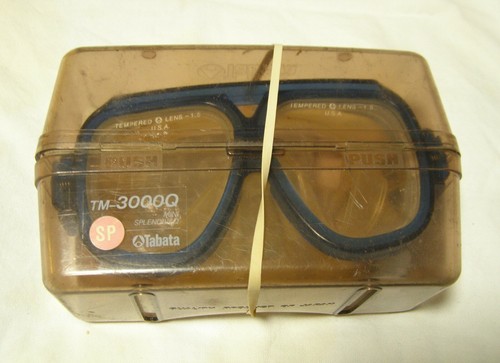 Máscara de buceo Tabata Mini 3000Q con -1,5 x 2 lentes recetados caja azul - Imagen 6 de 6