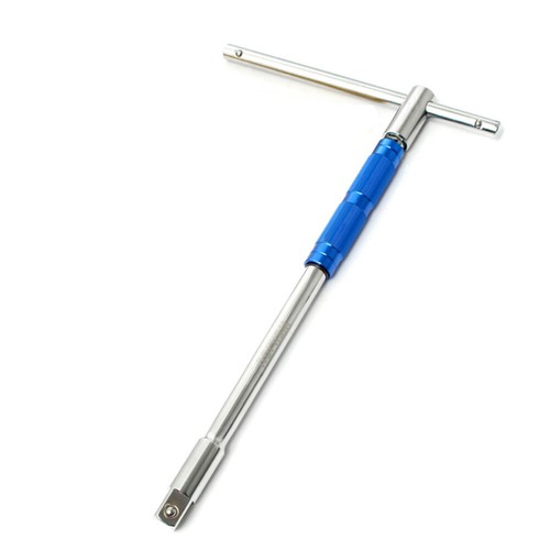 1/2" Drive Sliding T-Handle Bar Wrench Removable Extra Long 300mm Sockets Drive - Picture 3 of 9