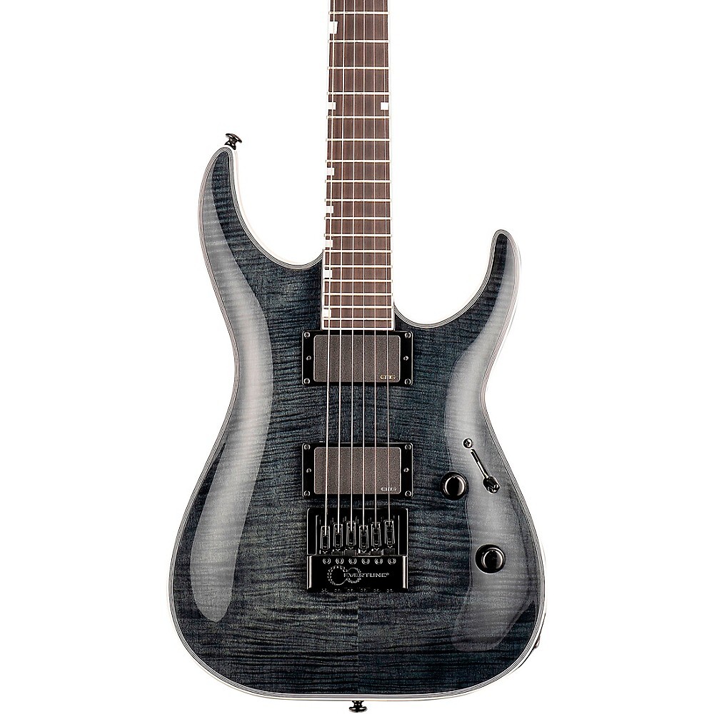 Электрогитара ESP LTD MH-1000 Evertune Transparent Black