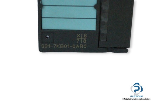 SIEMENS 6ES7 331-7KB01-0AB0 ANALOG INPUT MODULE_SIEMENS 6ES73317KB010AB0 - Picture 3 of 5
