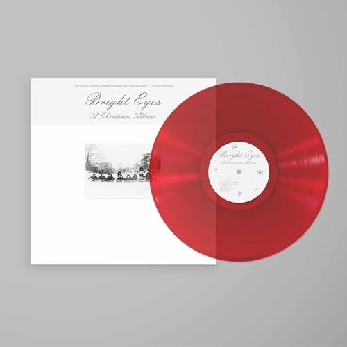 BRIGHT EYES - ALBUM DE NOËL VINYLE ROUGE CLAIR - Disque vinyle neuf - Z3447z - Photo 1 sur 1