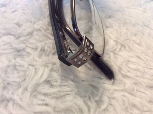 Viva Brille Brillengestell VV0323 Edelstahl 51-16-135 Silber Strass - Bild 7 von 7