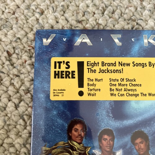 NEW Jackson 5 Victory LP Vinyl 1984 Record Album SEALED Michael Jackson Family - Picture 2 of 12