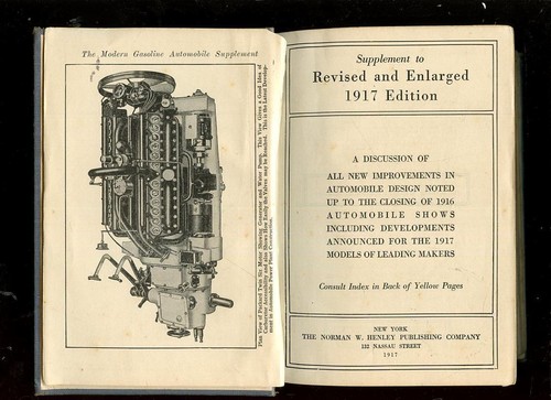 1917 Das moderne Benzinauto, Baubetrieb Reparatur & Wartung - Bild 5 von 5