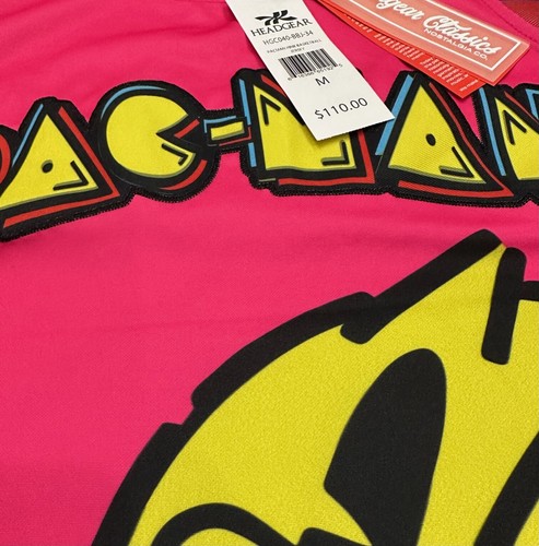 Pac-Man Videospiel Herren Kopfbedeckung Klassiker Premium bestickt Basketball Trikot - Bild 12 von 13