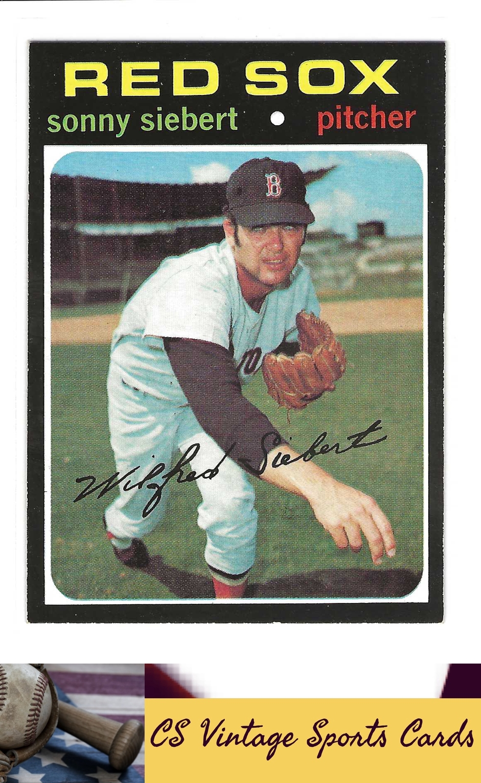 1971 Topps #710 Sonny Siebert
