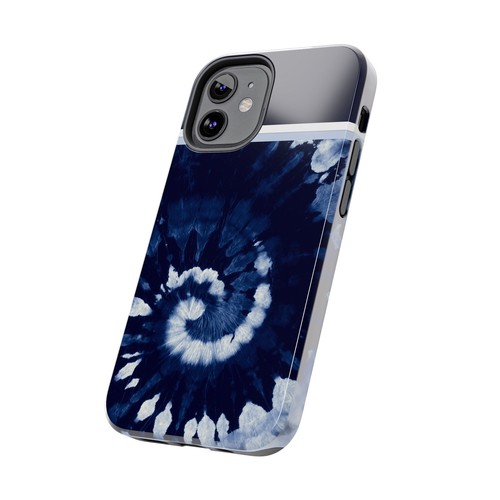 Grandmacore Indigo Blue White tie dye Tough Phone Case Iphone Samsung Galaxy - 第 62/110 張圖片