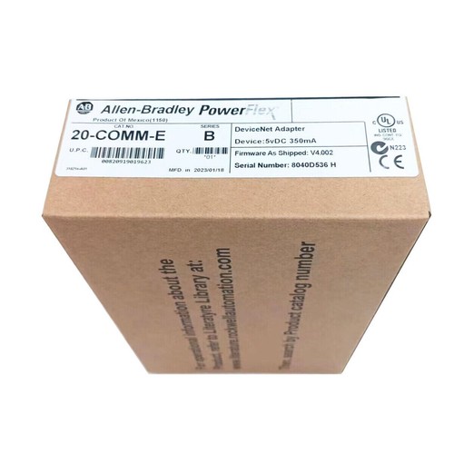 Nuovo sigillato in fabbrica Allen Bradley 20-COMM-E SER B adattatore Ethernet/IP 20COMME - Foto 2 di 9