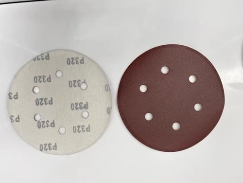 Discos de lijado de 150 mm 6" papel de lija de 6 orificios gancho húmedo y seco bucle lijadora orbital almohadillas - Imagen 11 de 27